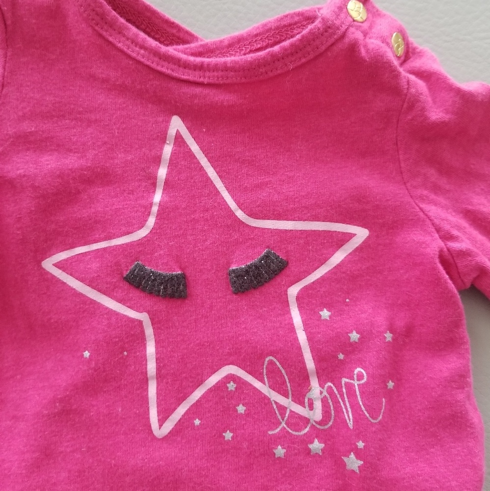 JESSICA SIMPSON MATCHING SET 3-6M - Picture 2 of 4